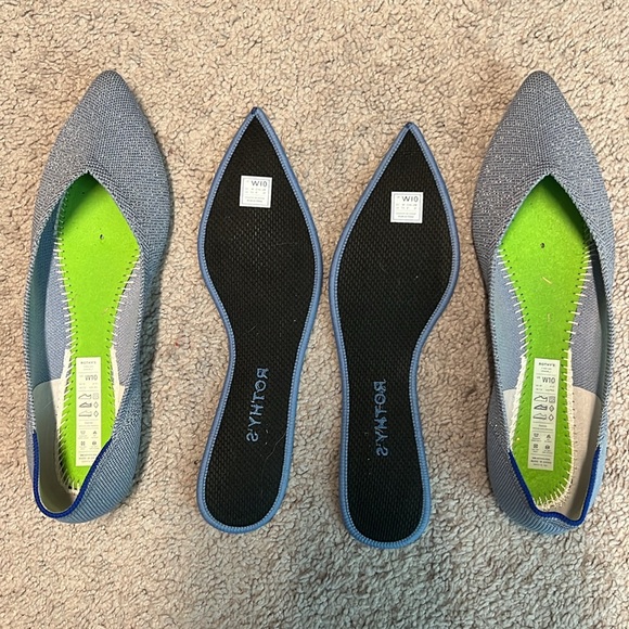 Rothy’s The Point in Something Blue - Size 10 - Picture 2 of 2